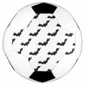Halloween, Fledermausmuster, Trick oder Trete, Boo Fußball (Vorderseite)