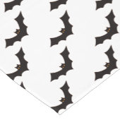 Halloween, Fledermausmuster, Trick oder Trete, Boo Kurzer Tischläufer (Ecke)