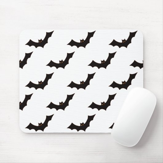 Halloween, Fledermausmuster, Trick oder Trete, Boo Mousepad (Mit Mouse)