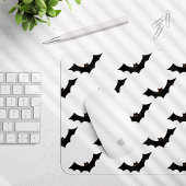 Halloween, Fledermausmuster, Trick oder Trete, Boo Mousepad