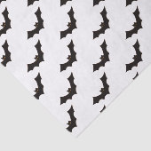 Halloween, Fledermausmuster, Trick oder Trete, Boo Seidenpapier (Ausschnitt)