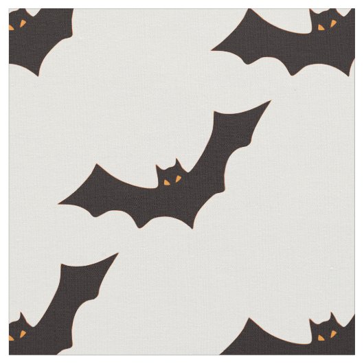 Halloween, Fledermausmuster, Trick oder Trete, Boo Stoff (Nahaufnahme)