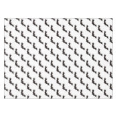 Halloween, Fledermausmuster, Trick oder Trete, Boo Tischdecke (Vorderseite (Horizontal))