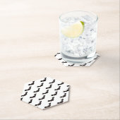 Halloween, Fledermausmuster, Trick oder Trete, Boo Untersetzer (Vor Ort)