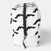 Halloween, Fledermausmuster, Trick oder Trete, Boo Waschbeutel (Rechts)