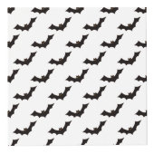 Halloween, Fledermausmuster, Trick oder Trete, Boo Würfel (Rechts)