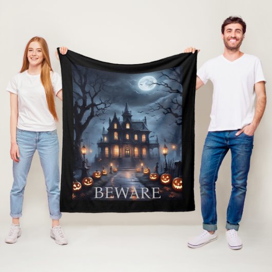 Halloween Fleece Blanket (Beispiel)