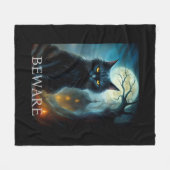 Halloween Fleece Blanket (Vorderseite (Horizontal))