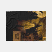 Halloween | Fleece Blanket | Spuk Manor (Vorderseite (Horizontal))