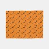 Halloween/Fleece-Decke Fleecedecke (Vorderseite (Horizontal))