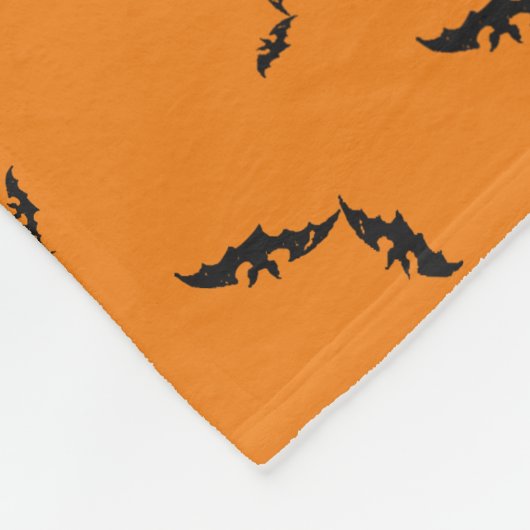 Halloween/Fleece-Decke Fleecedecke (Ecke)