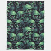 Halloween Fleecedecke (Vorderseite)