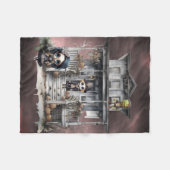 Halloween Fleecedecke (Vorderseite (Horizontal))