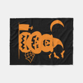 Halloween Fleecedecke (Vorderseite (Horizontal))
