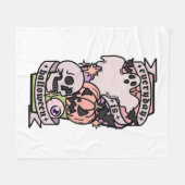 Halloween Fleecedecke (Vorderseite (Horizontal))