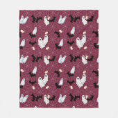 Halloween Fleecedecke (Vorderseite)