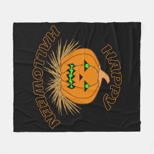 HALLOWEEN FLEECEDECKE (Vorderseite (Horizontal))