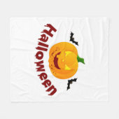 Halloween Fleecedecke (Vorderseite (Horizontal))