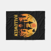 Halloween Fleecedecke (Vorderseite (Horizontal))