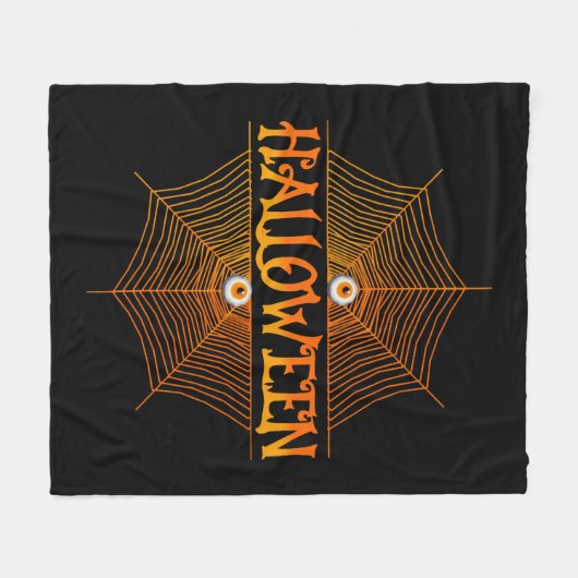 Halloween Fleecedecke (Vorderseite (Horizontal))