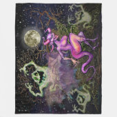 Halloween Fleecedecke (Vorderseite)