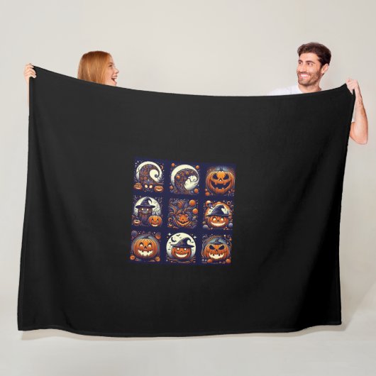 Halloween Fleecedecke (Beispiel)