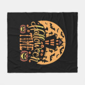 Halloween Fleecedecke (Vorderseite (Horizontal))