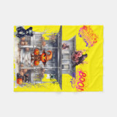 Halloween Fleecedecke (Vorderseite (Horizontal))