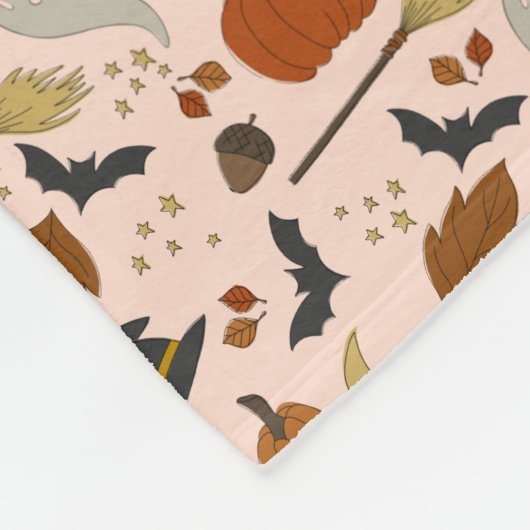 Halloween Fleecedecke (Ecke)