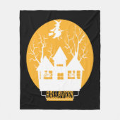 Halloween Fleecedecke (Vorderseite)