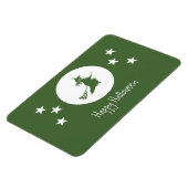 Halloween Flexi Magnet, grün Magnet (Linke Seite)