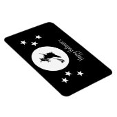 Halloween Flexi Magnet, schwarz Magnet (Rechte Seite)