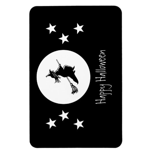 Halloween Flexi Magnet, schwarz Magnet (Vertikal)