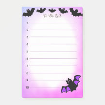 Halloween fliegende Fledermäuse auf lila & weißer