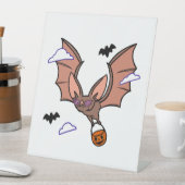 Halloween-Flieger niedlich Sockelschild (In Situ)