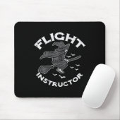 Halloween Flight Instructor Hexenkostüm Wo Mousepad (Mit Mouse)