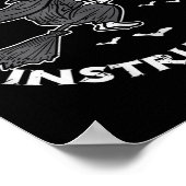 Halloween Flight Instructor Hexenkostüm Wo Poster (Ecke)