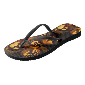 Halloween Flipflop Badesandalen