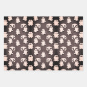 Halloween Floating Ghosts Geschenkpapier Set (Vorderseite 2)