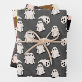 Halloween Floating Ghosts Geschenkpapier Set (Beispiel)