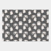 Halloween Floating Ghosts Geschenkpapier Set (Vorderseite)