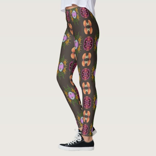 halloween floral Leggings (Links)