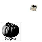 Halloween Floral Pumpkin Rubber Briefmarke Gummistempel (Stempel)