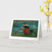 Halloween-Flug Karte (Gelbe Blume)