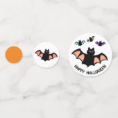 Halloween-Flugbats Konfetti (Vorderseiten)