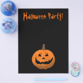 Halloween-Flyer: Jack-o-Lantern Flyer (Einzeln)