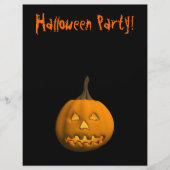 Halloween-Flyer: Jack-o-Lantern Flyer (Vorne)
