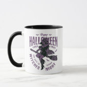 Halloween Flying Hexe Tasse - "Zu Niedlich, um zu (Links)