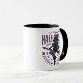 Halloween Flying Hexe Tasse - "Zu Niedlich, um zu  (VorderseiteRechts)