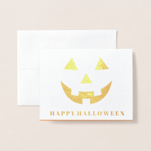 Halloween Foil Card Folienkarte